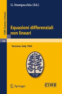 Bild vergrößern Bild: Equazioni differenziali non lineari - Springer