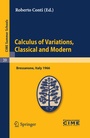 Cover: Calculus of Variations, Classical and Modern - Springer