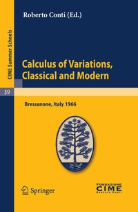 Abbildung von: Calculus of Variations, Classical and Modern - Springer