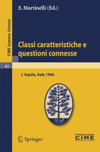 Abbildung von: Classi caratteristiche e questioni connesse - Springer