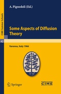 Cover: Some Aspects of Diffusion Theory - Springer