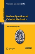 Cover: Modern Questions of Celestial Mechanics - Springer