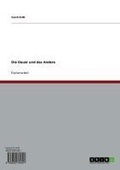 Cover: Die Dauer und das Andere - GRIN Verlag