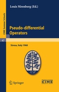 Cover: Pseudo-differential Operators - Springer