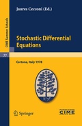 Cover: Stochastic Differential Equations - Springer