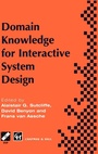 Cover: Domain Knowledge for Interactive System Design - Chapman and Hall