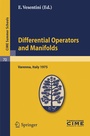 Cover: Differential Operators on Manifolds - Springer