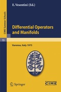 Bild: Differential Operators on Manifolds - Springer
