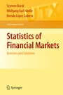 Cover: Statistics of Financial Markets - Springer