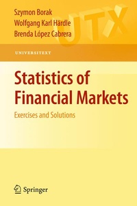 Enlarge image Cover: Statistics of Financial Markets - Springer