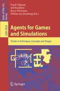 Cover: Agents for Games and Simulations - Springer