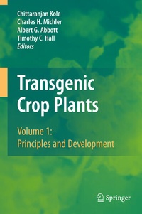 Enlarge image Cover: Transgenic Crop Plants - Springer