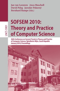 Enlarge image Cover: SOFSEM 2010: Theory and Practice of Computer Science - Springer