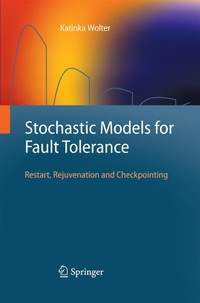 Enlarge image Cover: Stochastic Models for Fault Tolerance - Springer