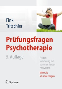 Abbildung von: Prüfungsfragen Psychotherapie - Springer