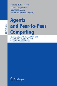 Enlarge image Cover: Agents and Peer-to-Peer Computing - Springer