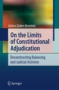 Cover: On the Limits of Constitutional Adjudication - Springer