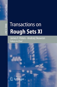 Abbildung von: Transactions on Rough Sets XI - Springer