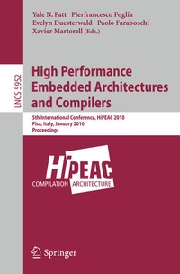 Enlarge image Cover: High Performance Embedded Architectures and Compilers - Springer