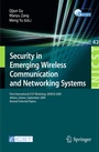 Cover: Security in Emerging Wireless Communication and Networking Systems - Springer