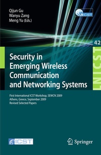 Enlarge image Cover: Security in Emerging Wireless Communication and Networking Systems - Springer