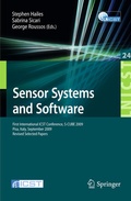 Cover: Sensor Systems and Software - Springer