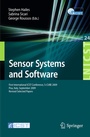 Cover: Sensor Systems and Software - Springer