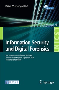 Abbildung von: Information Security and Digital Forensics - Springer