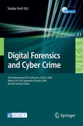 Cover: Digital Forensics and Cyber Crime - Springer