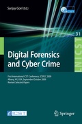 Cover: Digital Forensics and Cyber Crime - Springer