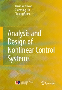Enlarge image Cover: Analysis and Design of Nonlinear Control Systems - Springer