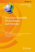 Cover: Precision Assembly Technologies and Systems - Springer