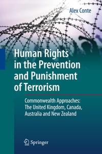 Enlarge image Cover: Human Rights in the Prevention and Punishment of Terrorism - Springer