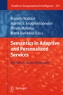 Cover: Semantics in Adaptive and Personalized Services - Springer