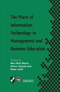 Cover: The Place of Information Technology in Management and Business Education - Chapman and Hall