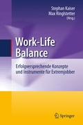 Cover: Work-Life Balance - Springer