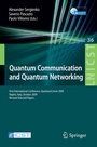 Cover: Quantum Communication and Quantum Networking - Springer