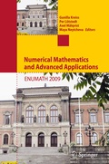 Cover: Numerical Mathematics and Advanced Applications 2009 - Springer