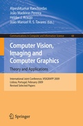 Cover: Computer Vision, Imaging and Computer Graphics: Theory and Applications - Springer