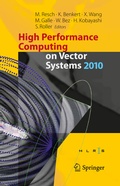 Cover: High Performance Computing on Vector Systems 2010 - Springer