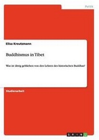 Abbildung von: Buddhismus in Tibet - Grin Verlag