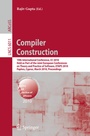 Cover: Compiler Construction - Springer