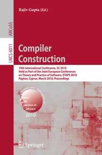 Enlarge image Cover: Compiler Construction - Springer