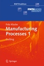 Cover: Manufacturing Processes 1 - Springer