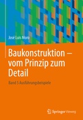 Cover: Baukonstruktion - vom Prinzip zum Detail - Springer Vieweg