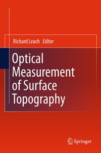 Enlarge image Cover: Optical Measurement of Surface Topography - Springer