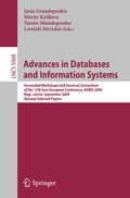 Cover: Advances in Databases and Information Systems - Springer