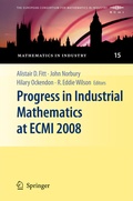 Cover: Progress in Industrial Mathematics at ECMI 2008 - Springer