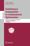 Cover: Evolutionary Computation in Combinatorial Optimization - Springer