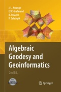 Cover: Algebraic Geodesy and Geoinformatics - Springer